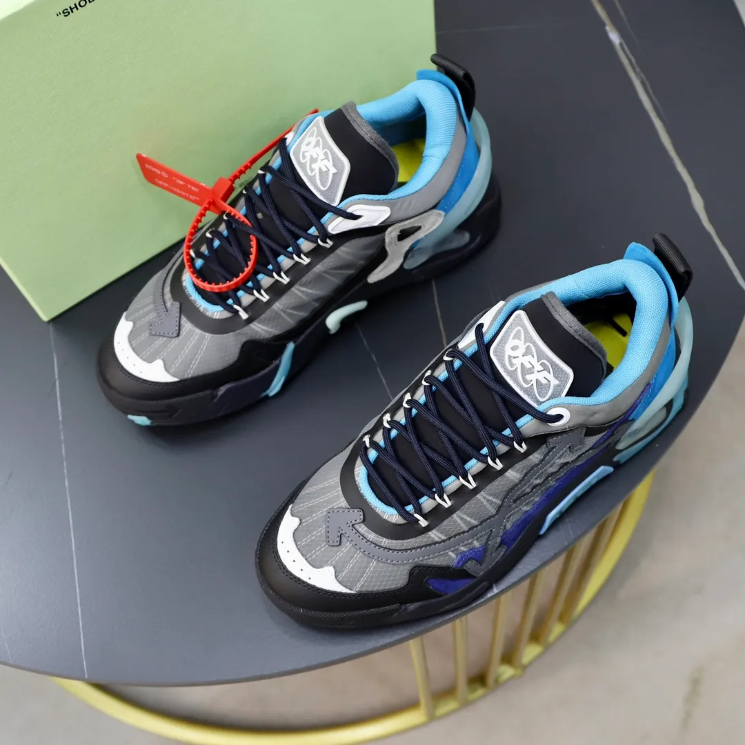 Men's shoes: 330💶[off-white]👫 Original one-to-one replica, high-end quality🥳The latest model has not been listed on the official website yet, the top version. Fabric: Imported open-edge beaded laminated leather Lining: Imported breathable mesh Outsole: Original foam soft, light and wear-resistant Imported TPU combination sole Male 38-44 (customized at 45)